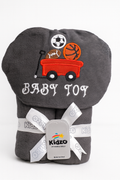 Baby Hooded Character Bath Towel – 30x33 Inches (Soft & Absorbent)