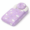 Baby Carry Nest with Pillow – Purple Cloud Print