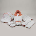 Mustard Dot Baby Bedding Set | Infant Sleeping Bed | white